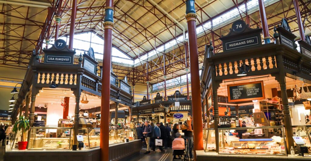 Saluhallen Östermalm - Billig weekend i Stockholm